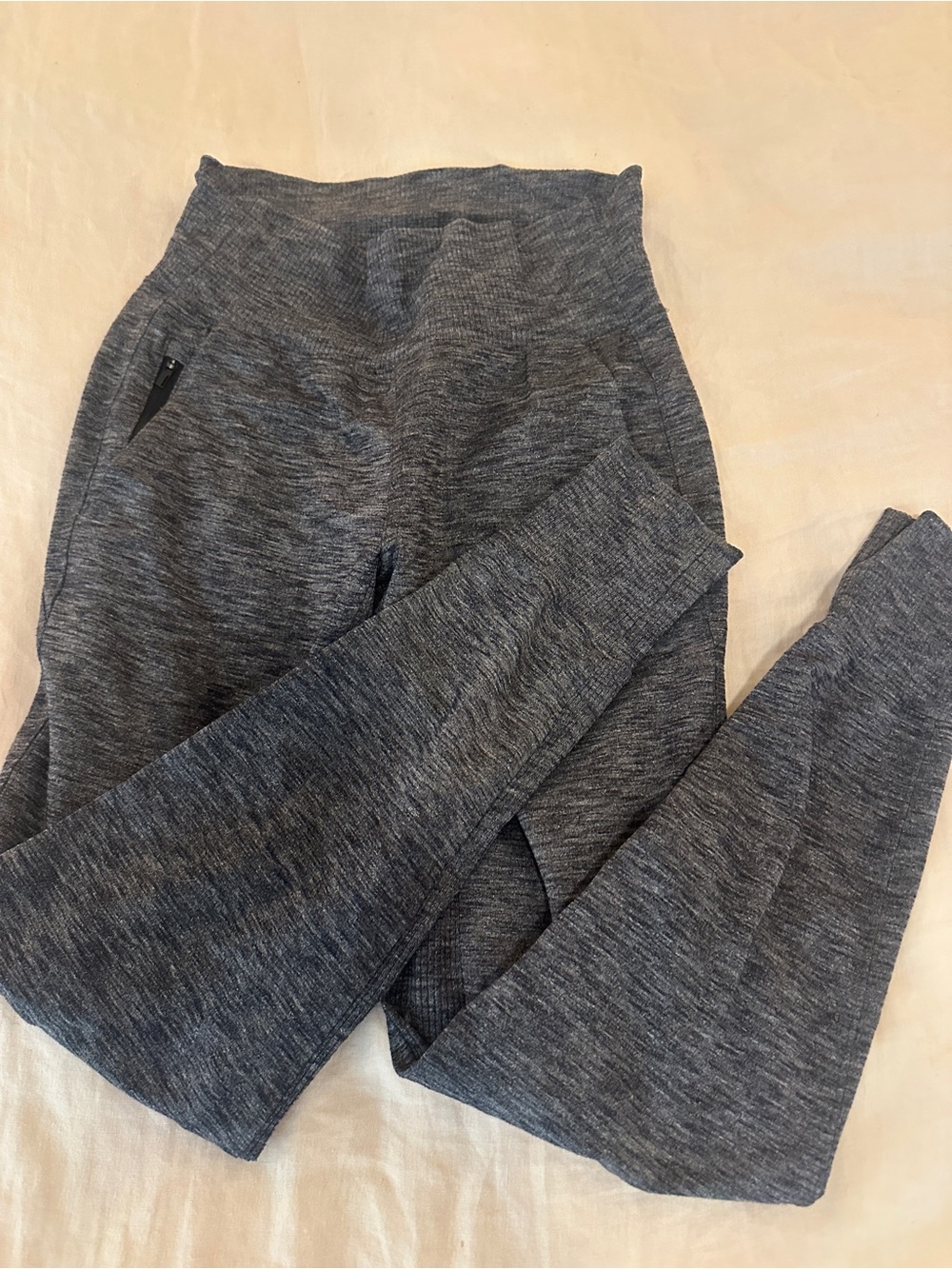 Athleta Heather Charcoal jogger track pant